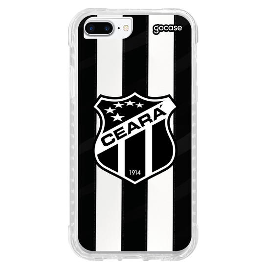 Capinha para celular  Ceará - Uniforme 1 2024 Escudo Frente
