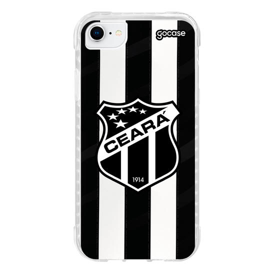Capinha para celular  Ceará - Uniforme 1 2024 Escudo Frente
