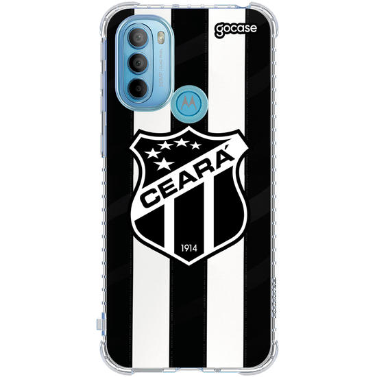 Capinha para celular  Ceará - Uniforme 1 2024 Escudo Frente