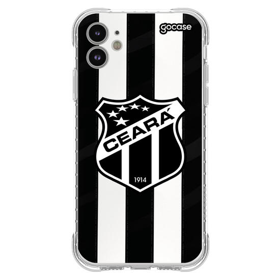 Capinha para celular  Ceará - Uniforme 1 2024 Escudo Frente