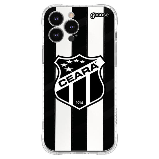 Capinha para celular  Ceará - Uniforme 1 2024 Escudo Frente