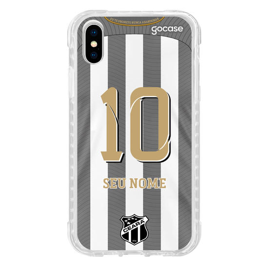 Capinha para celular Ceará - Uniforme Nação Alvinegra 2021 Personalizado
