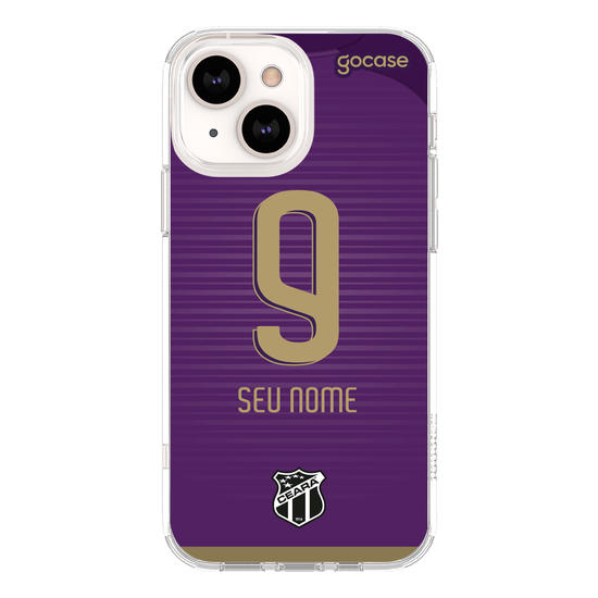 Capinha para celular Ceará - Uniforme Roxo pelo Vozão Personalizado