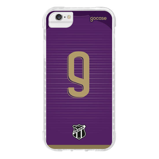 Capinha para celular Ceará - Uniforme Roxo pelo Vozão Personalizado