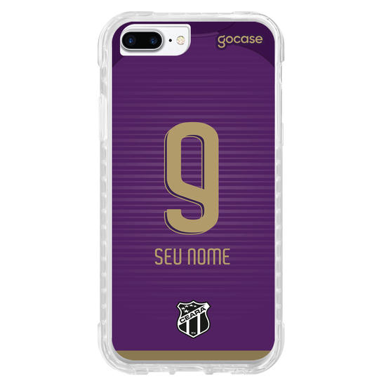 Capinha para celular Ceará - Uniforme Roxo pelo Vozão Personalizado