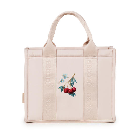 Tote Pop - Cerejas Bordadas Vintage