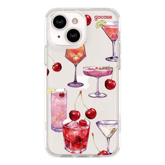 Capinha para celular  Cerejas & Drinks
