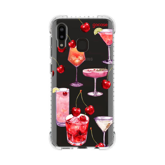 Capinha para celular  Cerejas & Drinks