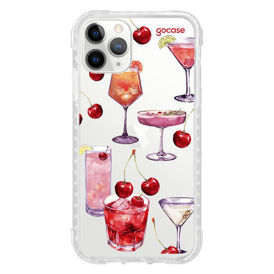 Capinha para celular  Cerejas & Drinks