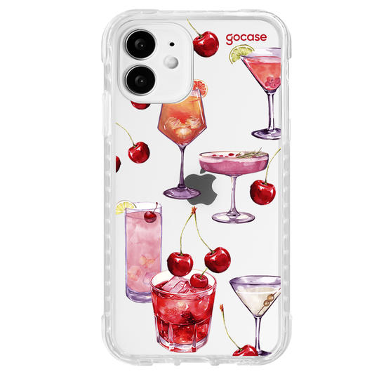 Capinha para celular  Cerejas & Drinks