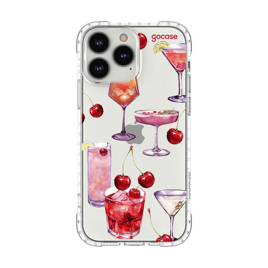 Capinha para celular  Cerejas & Drinks