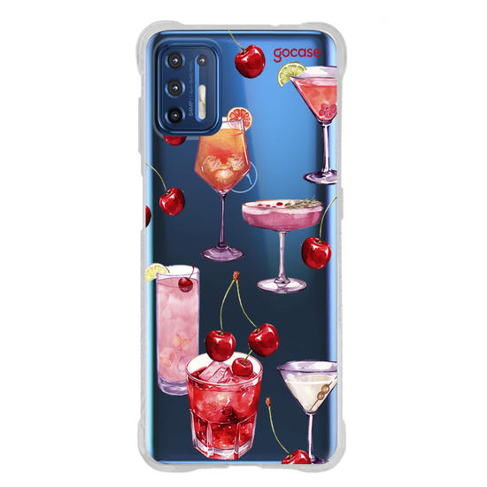 Capinha para celular  Cerejas & Drinks