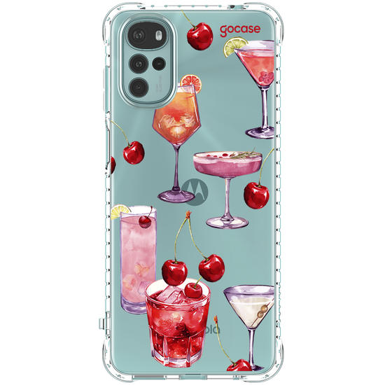 Capinha para celular  Cerejas & Drinks