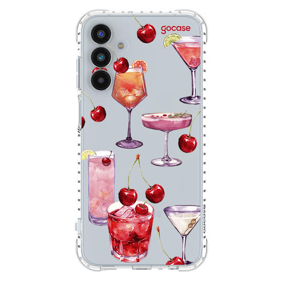 Capinha para celular  Cerejas & Drinks