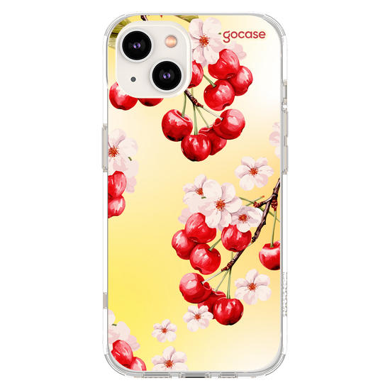 Capinha para celular  Cerejas em Flor