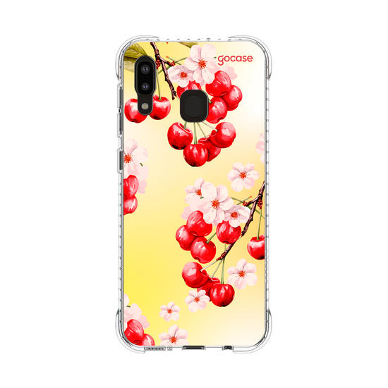 Capinha para celular  Cerejas em Flor