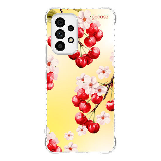 Capinha para celular  Cerejas em Flor