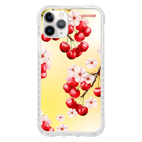 Capinha para celular  Cerejas em Flor