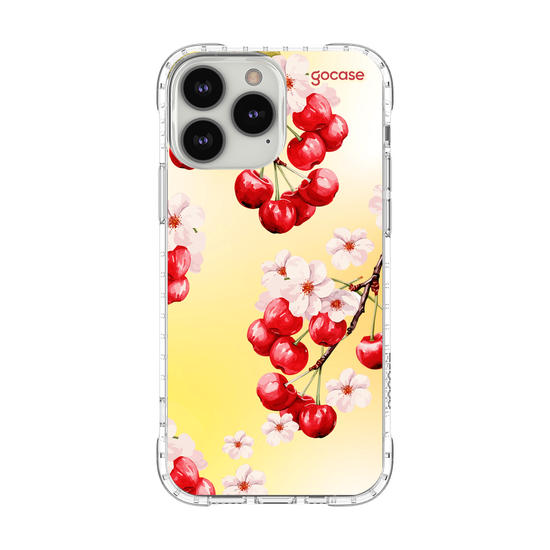Capinha para celular  Cerejas em Flor