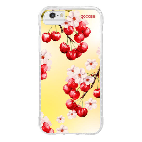 Capinha para celular  Cerejas em Flor