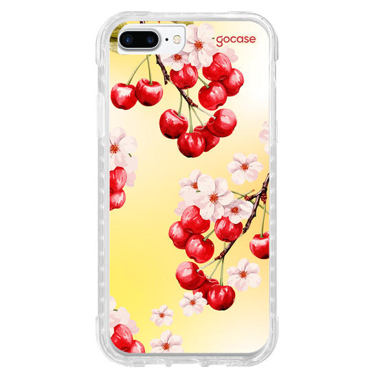 Capinha para celular  Cerejas em Flor