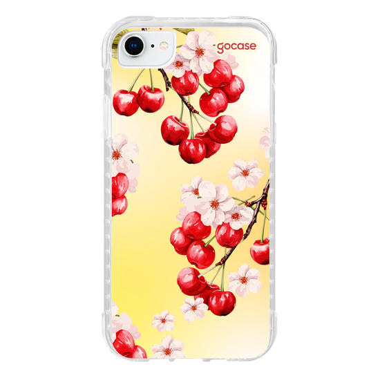 Capinha para celular  Cerejas em Flor