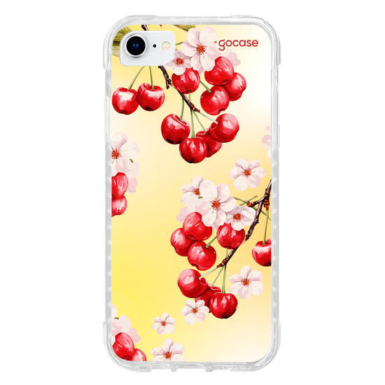 Capinha para celular  Cerejas em Flor