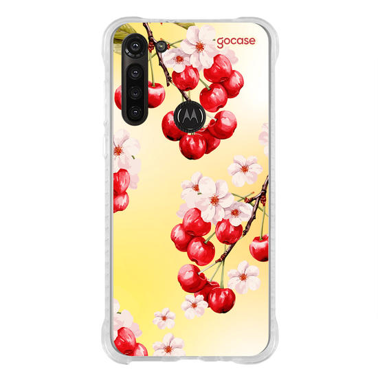 Capinha para celular  Cerejas em Flor