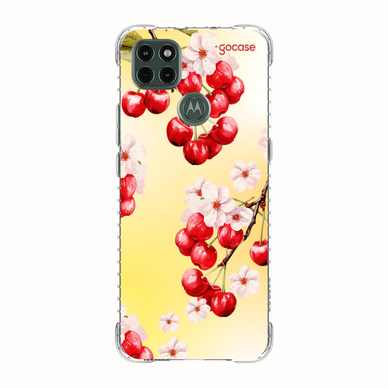 Capinha para celular  Cerejas em Flor