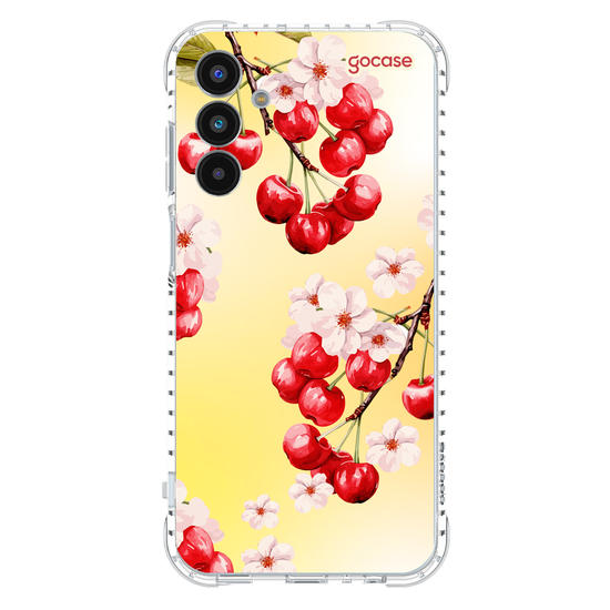 Capinha para celular  Cerejas em Flor