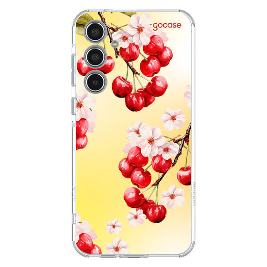 Capinha para celular  Cerejas em Flor