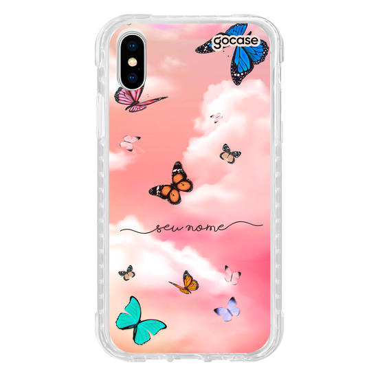 Capinha para celular Céu de Borboletas
