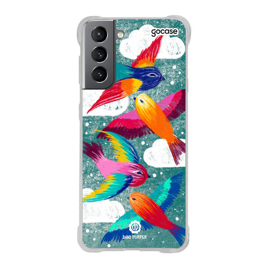 Capinha para celular Céu de Pássaros
