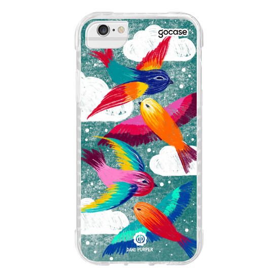 Capinha para celular Céu de Pássaros