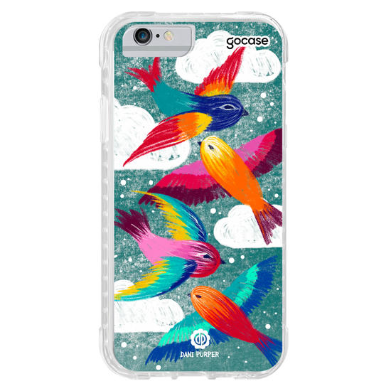 Capinha para celular Céu de Pássaros
