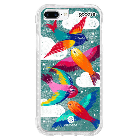 Capinha para celular Céu de Pássaros