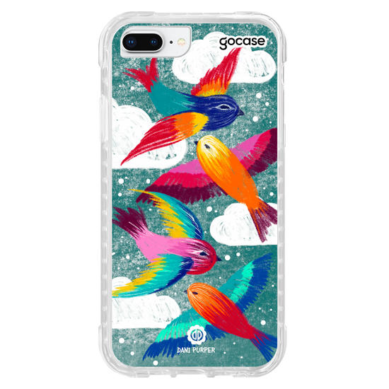 Capinha para celular Céu de Pássaros