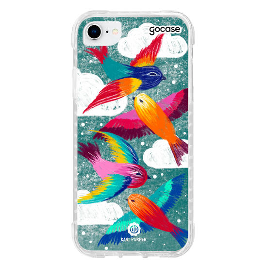Capinha para celular Céu de Pássaros