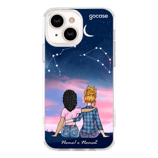 Capinha para celular Céu Estrelado Casal 2