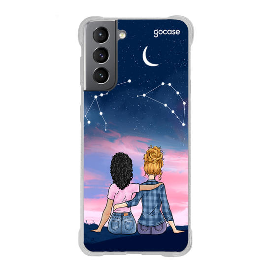 Capinha para celular Céu Estrelado Casal 2