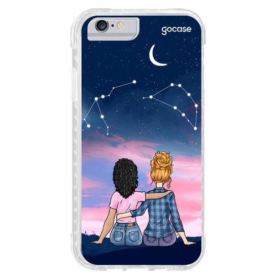 Capinha para celular Céu Estrelado Casal 2
