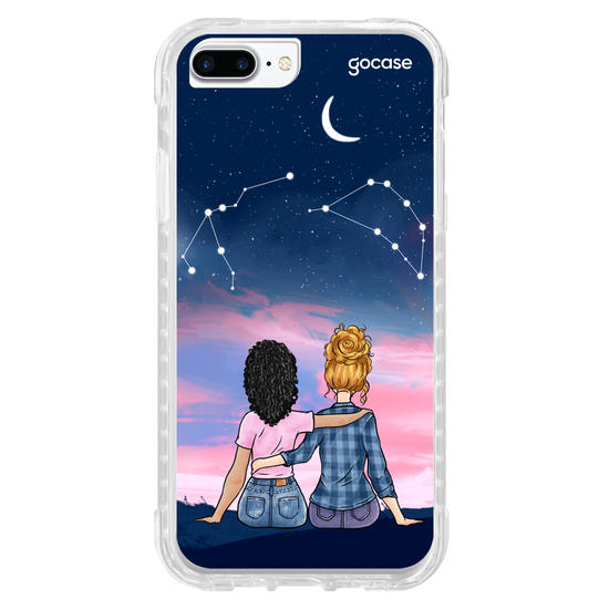 Capinha para celular Céu Estrelado Casal 2