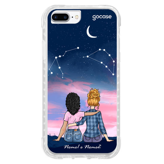 Capinha para celular Céu Estrelado Casal 2