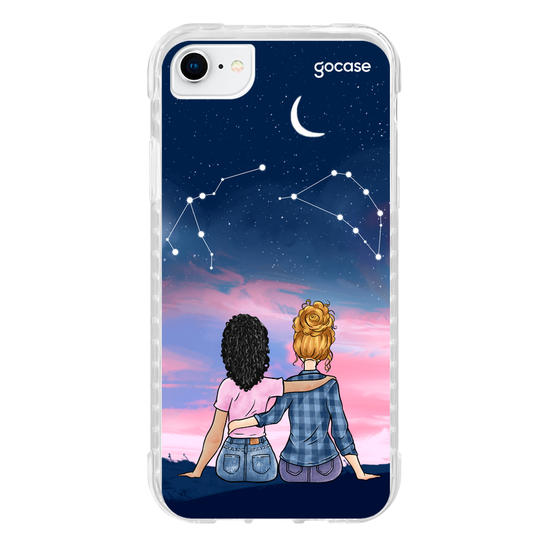 Capinha para celular Céu Estrelado Casal 2