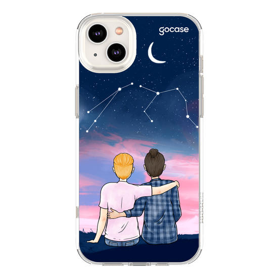 Capinha para celular Céu Estrelado Casal 3