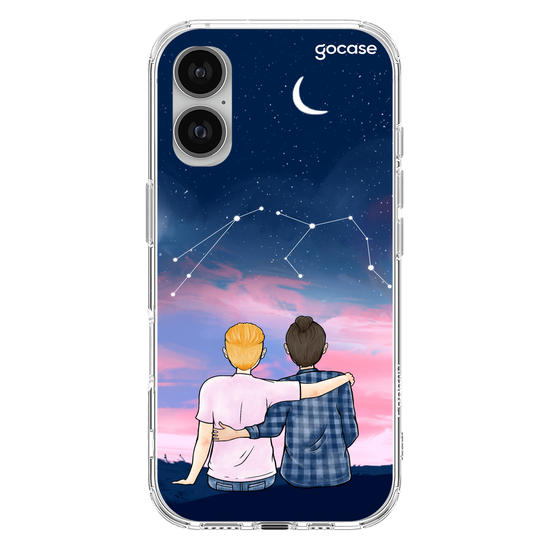 Capinha para celular Céu Estrelado Casal 3