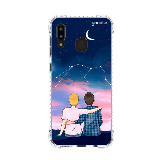 Capinha para celular Céu Estrelado Casal 3