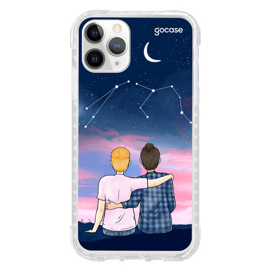 Capinha para celular Céu Estrelado Casal 3