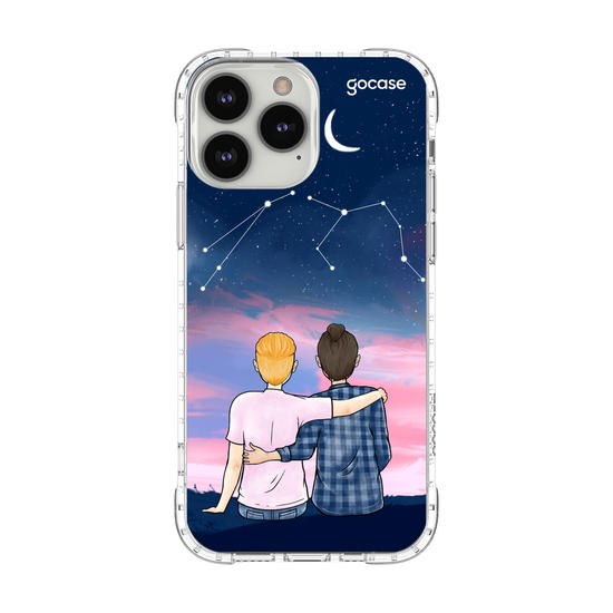 Capinha para celular Céu Estrelado Casal 3