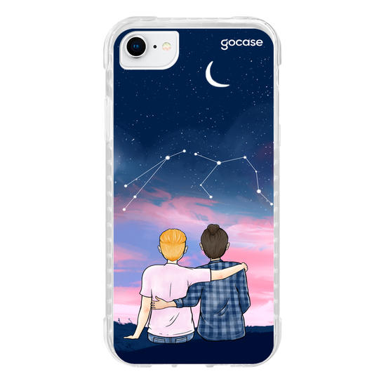Capinha para celular Céu Estrelado Casal 3